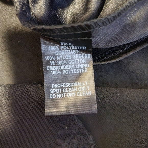 Black Lace Mermaid Maxi Dress, Women's XS [NWT!] - Picture 8 of 9